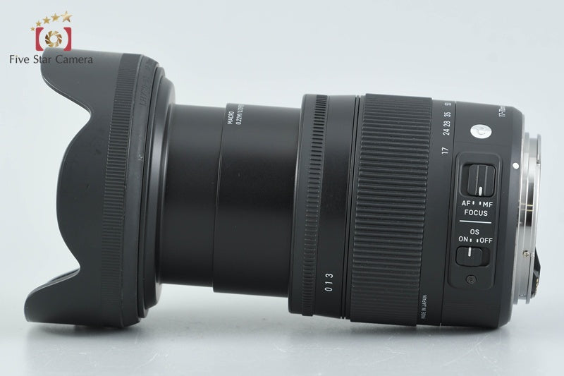 Sigma 17-70mm f/2.8-4 DC MACRO OS HSM Contemporary for Canon
