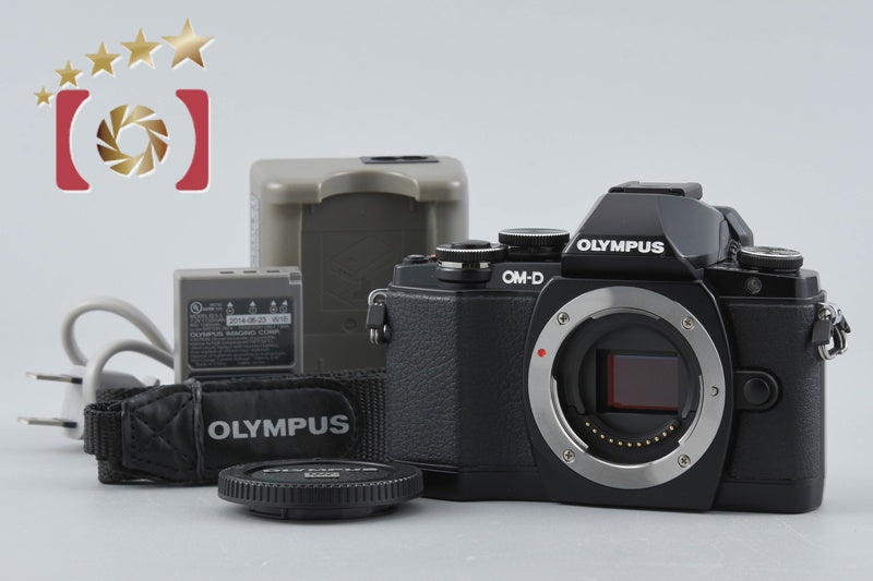 "Count 5,962" Olympus OM-D E-M10 Black 16.1 MP Digital Mirrorless Camera Body