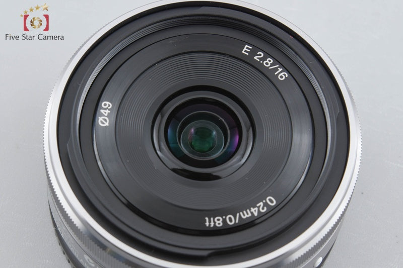 SONY E 16mm f/2.8 SEL16F28