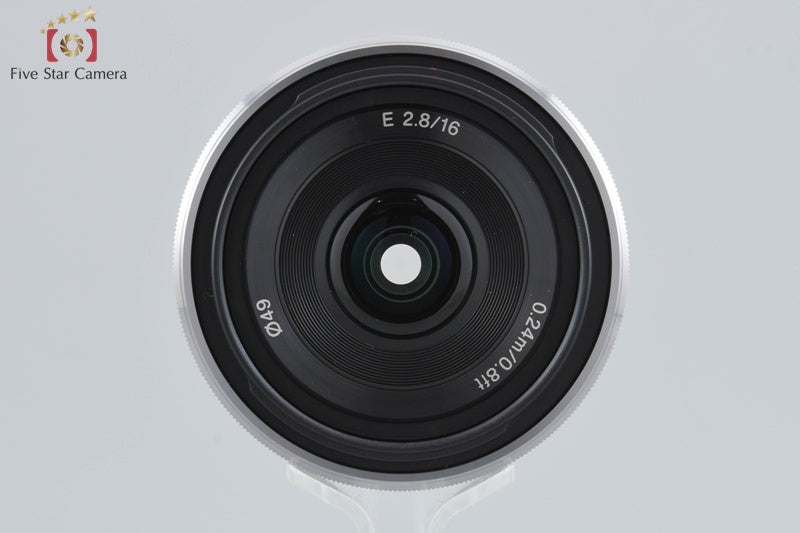 SONY E 16mm f/2.8 SEL16F28