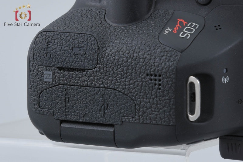 "Count 5910" Canon EOS Kiss X9i / Rebel T7i / 800D 24.2 MP DSLR Camera Body