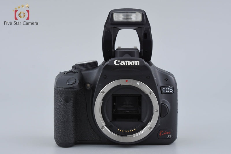 Canon EOS Kiss X3 / Rebel T1i / 500D 15.1 MP DSLR EF-S 18-55 IS II Lens