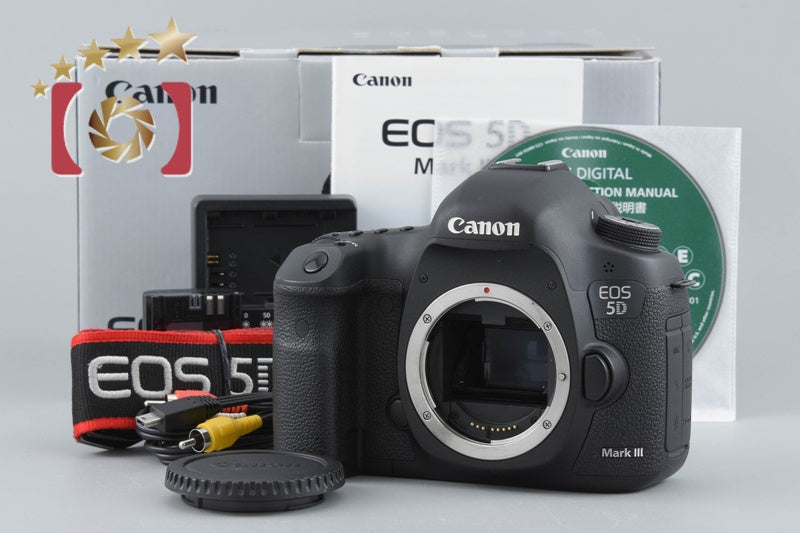 Canon EOS 5D Mark III 22.3 MP DSLR Camera Body w/ Box
