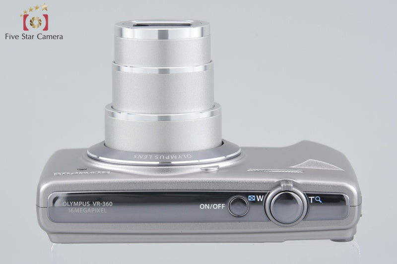 Olympus VR-360 Silver 16.0 MP Digital Camera w/ Box