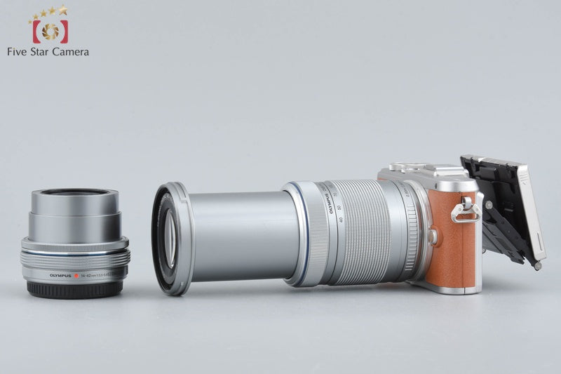 "Shutter count 774" Olympus PEN E-PL8 Brown16.1 MP 14-42 40-150 Lenses