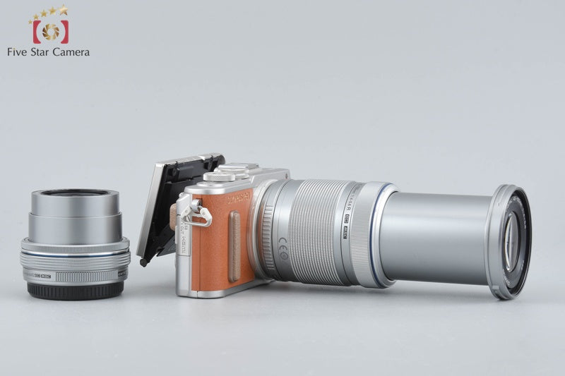 "Shutter count 774" Olympus PEN E-PL8 Brown16.1 MP 14-42 40-150 Lenses