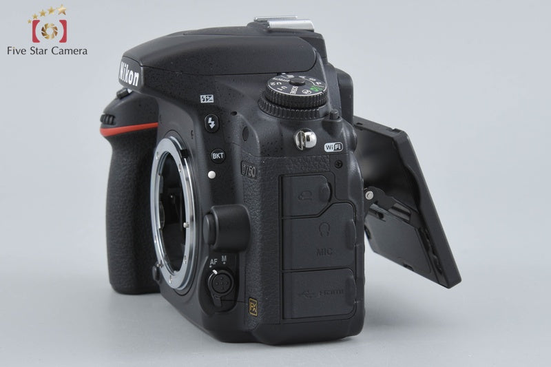Nikon D750 24.3 MP Full Frame Digital SLR Camera Body
