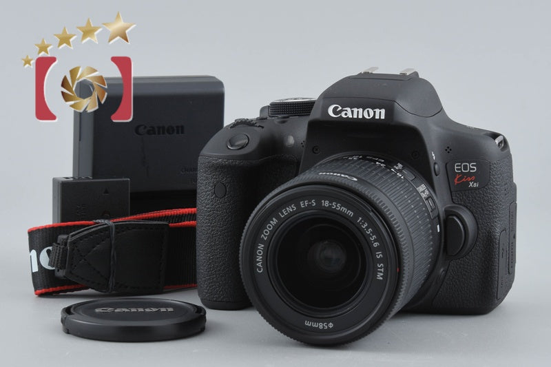 "Count 165" Canon EOS Kiss X8i / Rebel T6i / 750D 24.2 MP DSLR EF-S 18-55 Lens