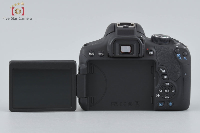 "Count 165" Canon EOS Kiss X8i / Rebel T6i / 750D 24.2 MP DSLR EF-S 18-55 Lens