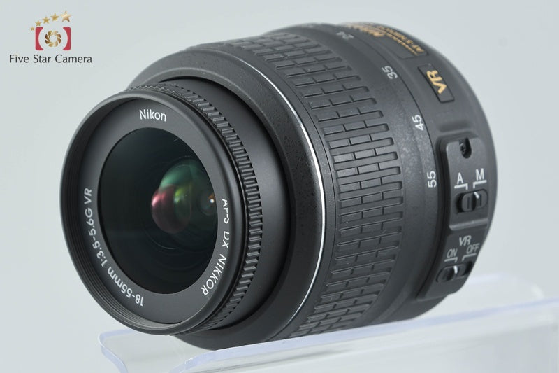 "Shutter count 394" Nikon D5200 Black 24.1 MP DSLR 18-55 VR Lens