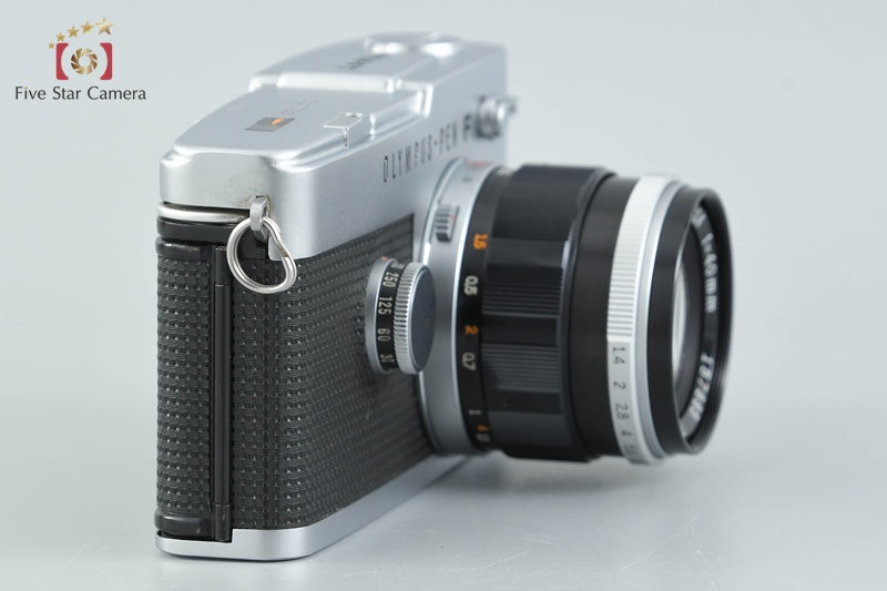 Olympus PEN FT Silver 35mm Half Frame Film Camera + G.ZUIKO AUTO-S 40mm f/1.4