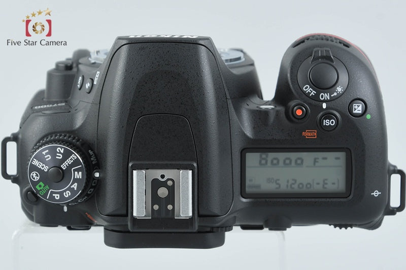 "Shutter count 494" Nikon D7500 20.9 MP Digital SLR Camera Body