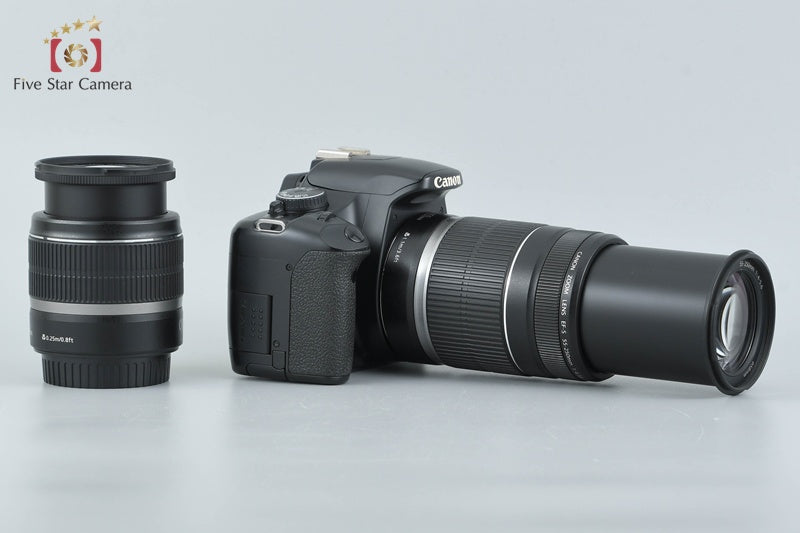 Canon EOS Kiss X2 / Rebel XSi / 450D 12.2 MP 18-55 55-250 Lenses