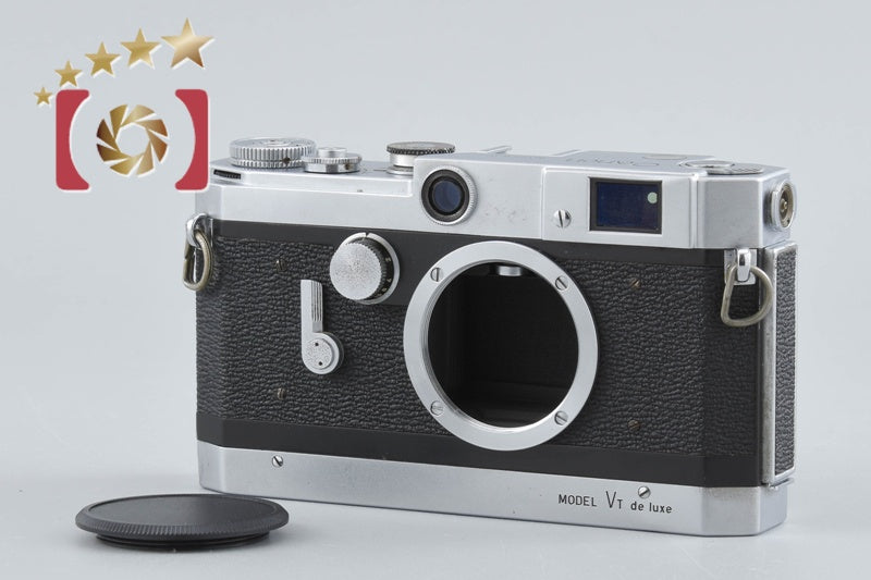 Canon VT Deluxe Silver 35mm Rangefinder Film Camera Body