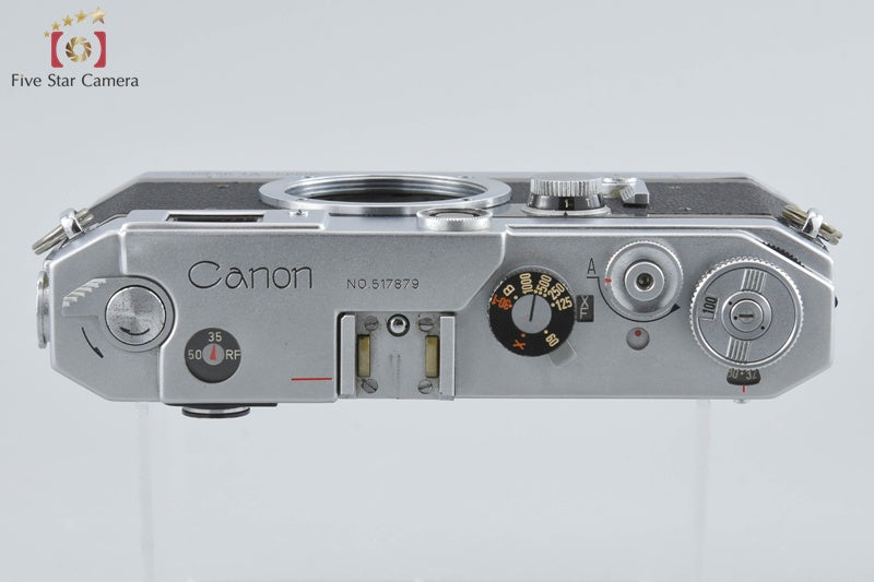 Canon VT Deluxe Silver 35mm Rangefinder Film Camera Body