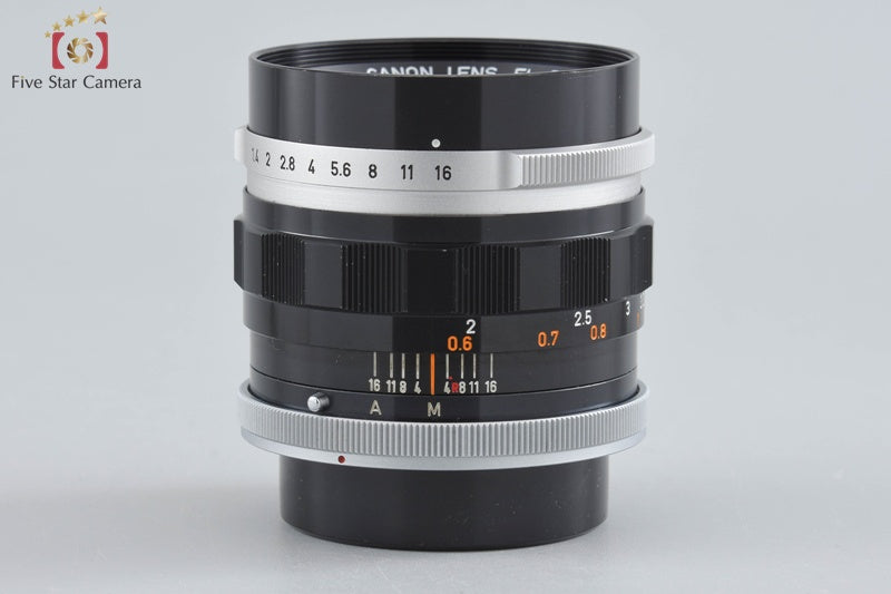 Canon FL 50mm f/1.4 II