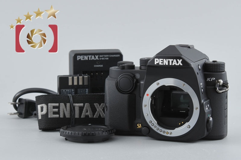 "Shutter count 50" PENTAX KP Black 24.3 MP Digital SLR Camera Body