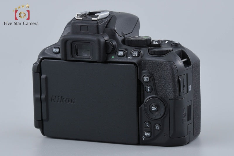 Nikon D5600 24.2 MP SLR Digital Camera 18-55 70-300 VR Lenses