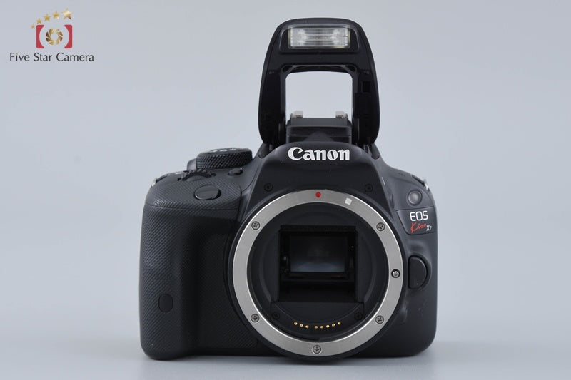 Canon EOS Kiss X7 / Rebel SL1 / 100D Black 18.0 MP EF-S 18-55 IS STM Lens