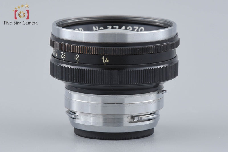 Nikon NIKKOR-S.C 50mm f/1.4 for Nikon S Mount