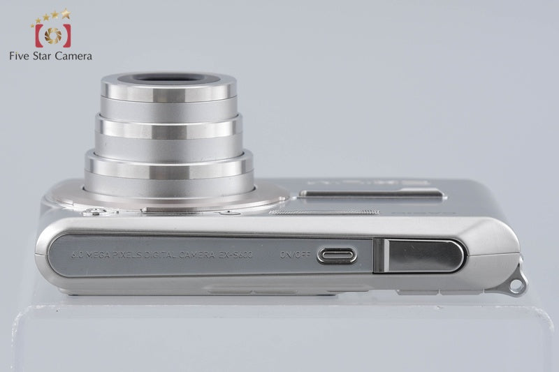 Casio EXILIM EX-S600 Sparkle Silver 6.0 MP Digital Camera