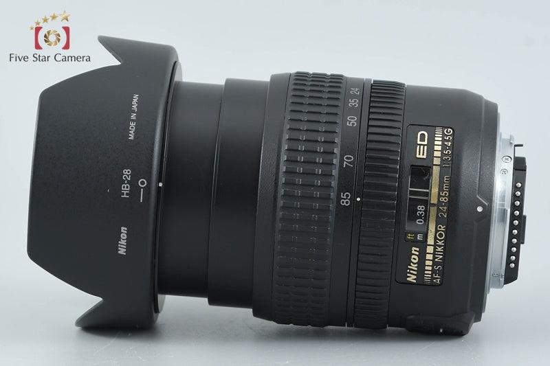 Nikon AF-S NIKKOR 24-85mm f/3.5-4.5 G ED