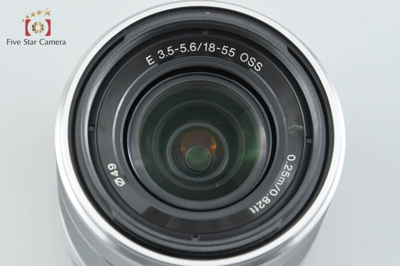 SONY E 18-55mm f/3.5-5.6 OSS SEL1855 Silver