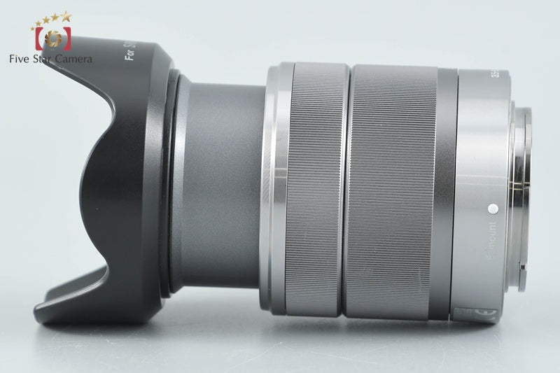 SONY E 18-55mm f/3.5-5.6 OSS SEL1855 Silver