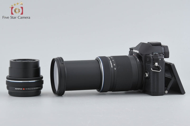 Olympus OM-D E-M10 Mark III Black 16.1 MP 14-42 40-150 EZ Lenses