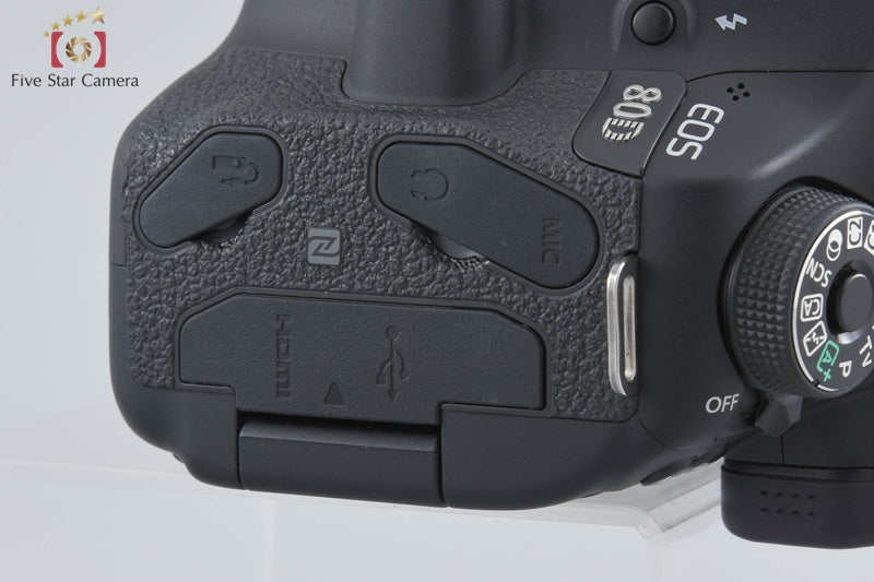 Shutter count 2,881 Canon EOS 80D 24.2 MP Digital SLR Camera Body