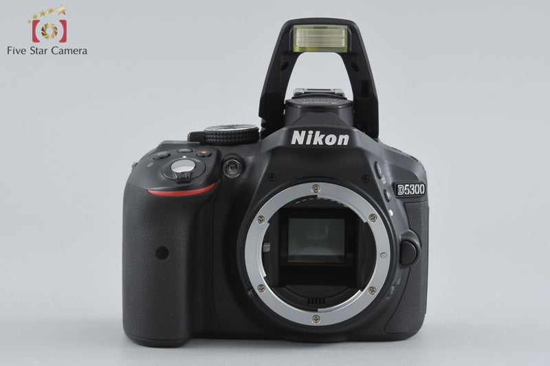 Nikon D5300 Black 24.2 MP DSLR Camera 18-55 VR Lens