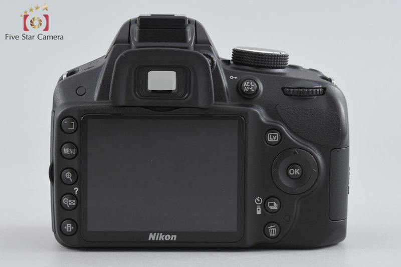 Nikon D3200 Black 24.2 MP Digital SLR Camera Body