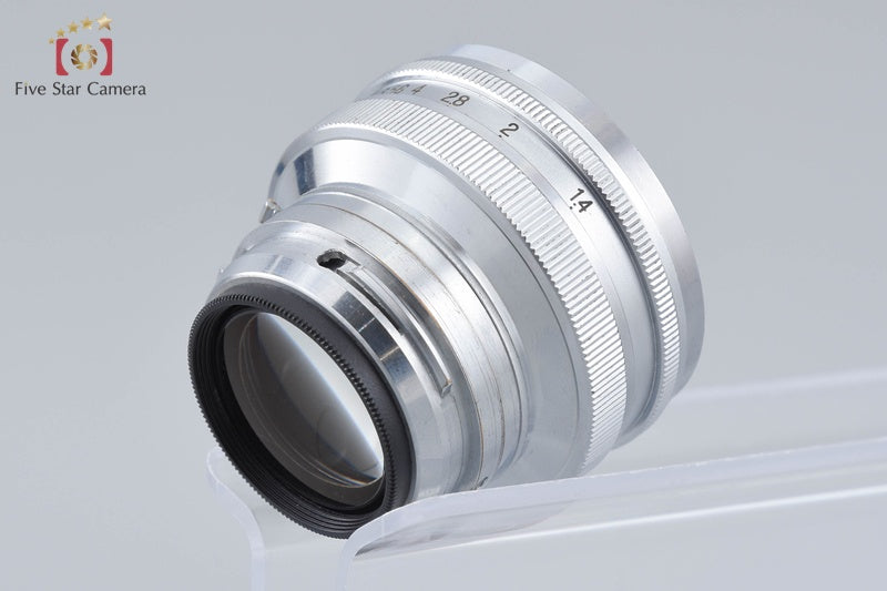 Nikon NIKKOR-S.C 50mm f/1.4 Silver for Nikon S Mount