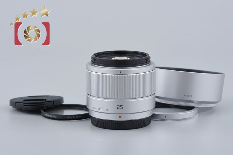 Panasonic LUMIX G 25mm f/1.7 ASPH. H-H025 Silver