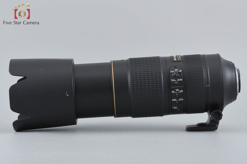 Nikon AF-S NIKKOR 80-400mm f/4.5-5.6 G ED VR w/ Box