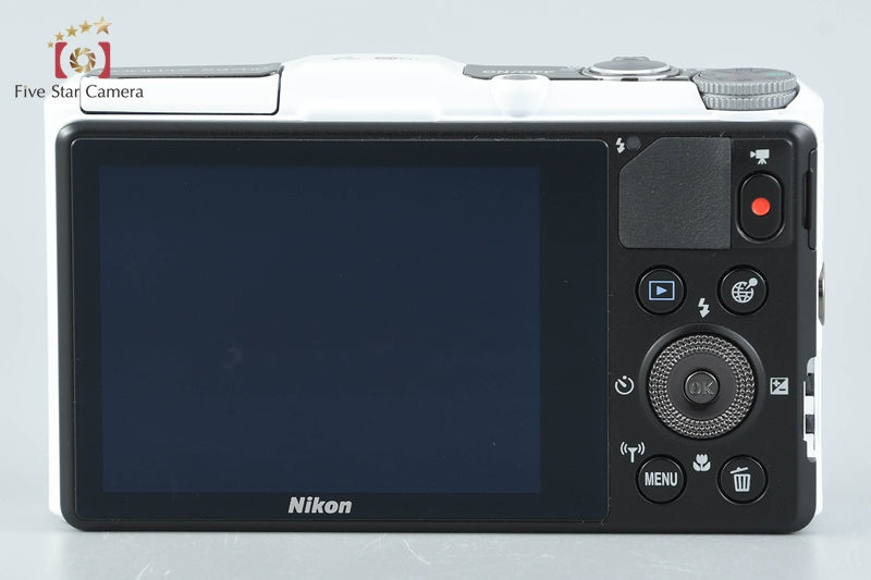 Nikon COOLPIX S9700 Elegant White 16.5 MP Digital Camera w/ Box