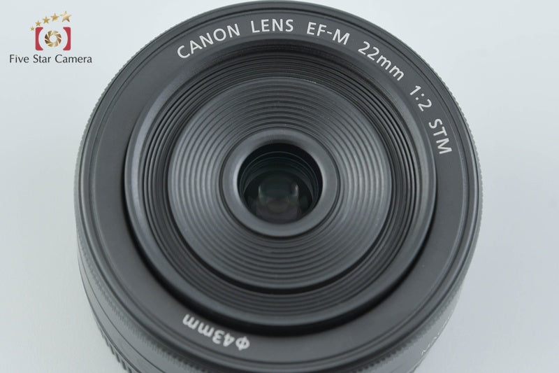 Canon EF-M 22mm f/2 STM Black