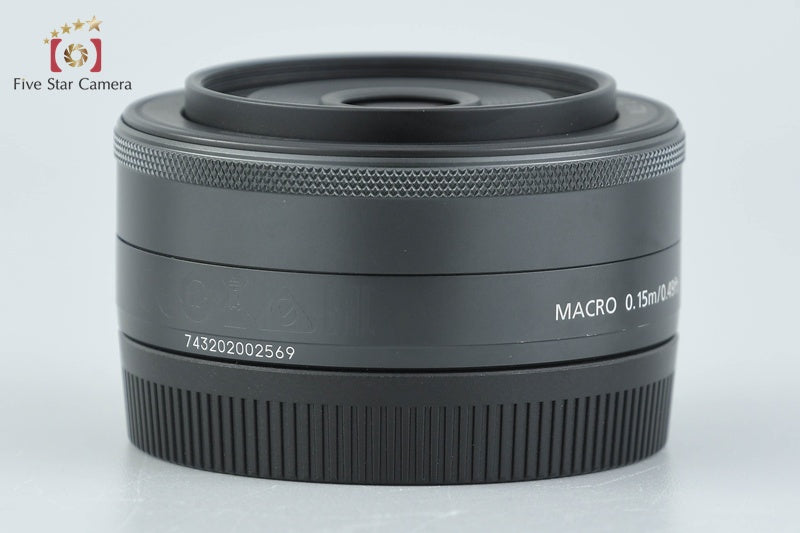 Canon EF-M 22mm f/2 STM Black