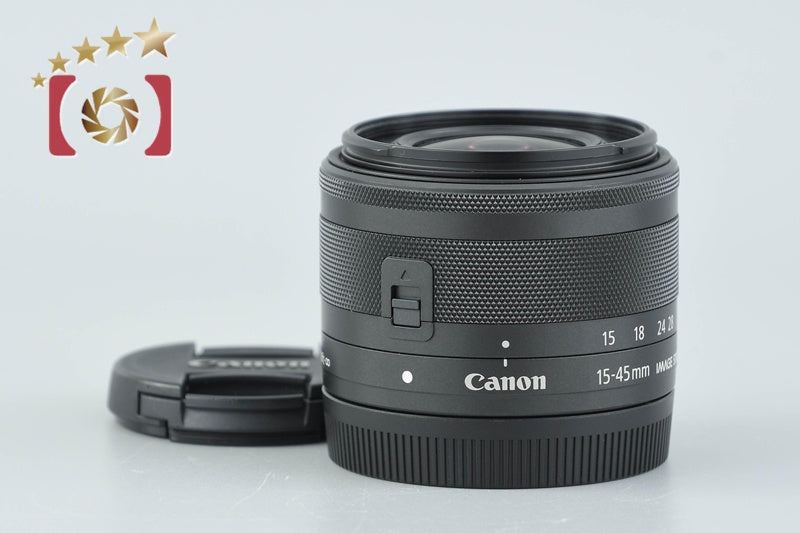 Canon EF-M 15-45mm f/3.5-6.3 IS STM Black