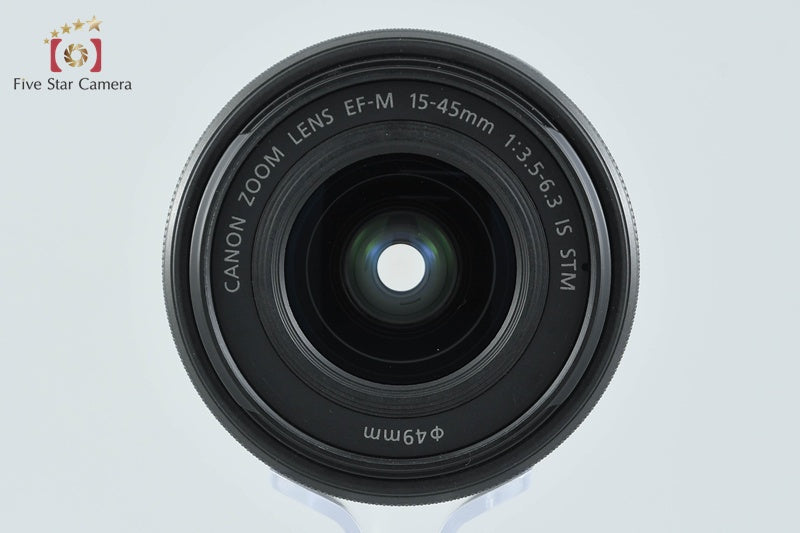 Canon EF-M 15-45mm f/3.5-6.3 IS STM Black