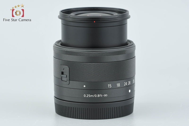 Canon EF-M 15-45mm f/3.5-6.3 IS STM Black