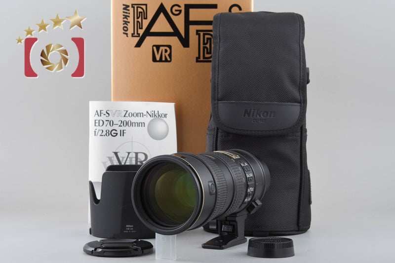 Nikon AF-S NIKKOR 70-200mm f/2.8 G ED VR w/ Box