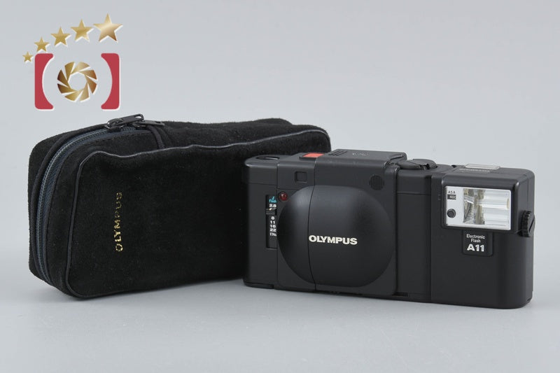 Olympus XA Black 35mm Point & Shoot Film Camera
