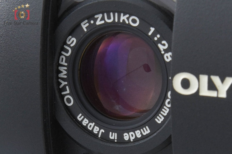 Olympus XA Black 35mm Point & Shoot Film Camera