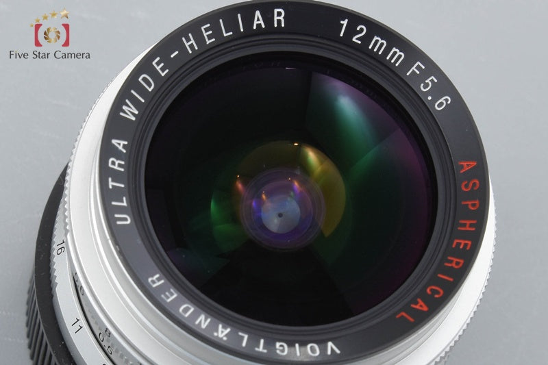 Voigtlander ULTRA WIDE-HELIAR 12mm f/5.6 Silver L39 LTM Leica Thread Mount