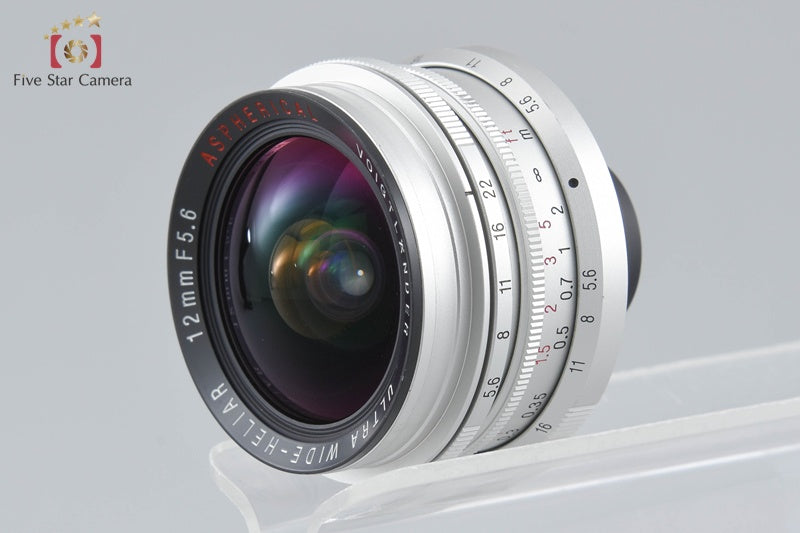 Voigtlander ULTRA WIDE-HELIAR 12mm f/5.6 Silver L39 LTM Leica Thread Mount