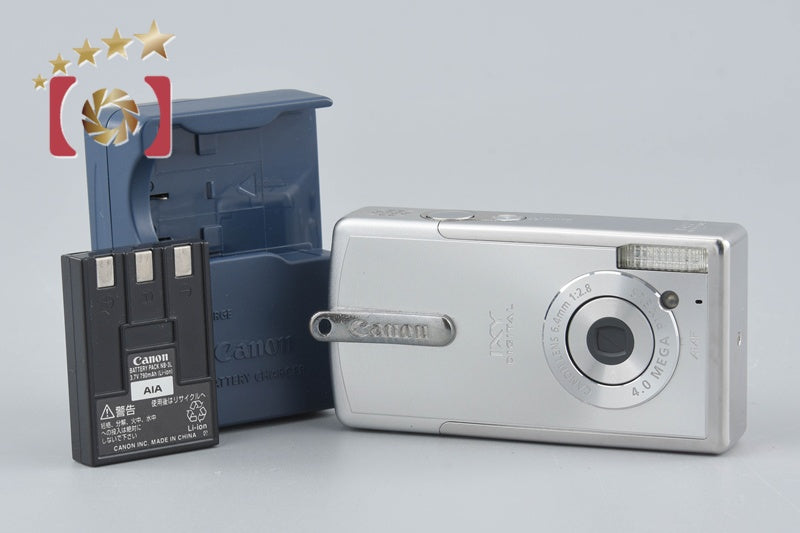 Canon IXY Digital L Platinum Silver 4.0 MP Digital Camera