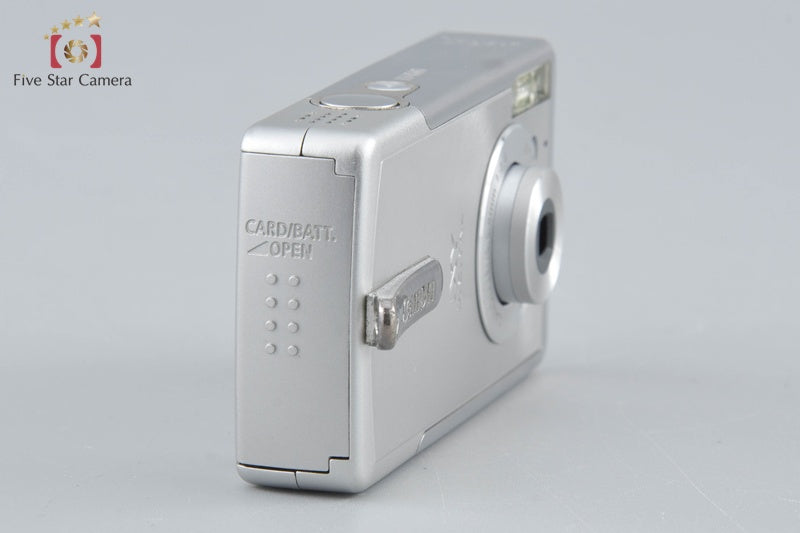 Canon IXY Digital L Platinum Silver 4.0 MP Digital Camera