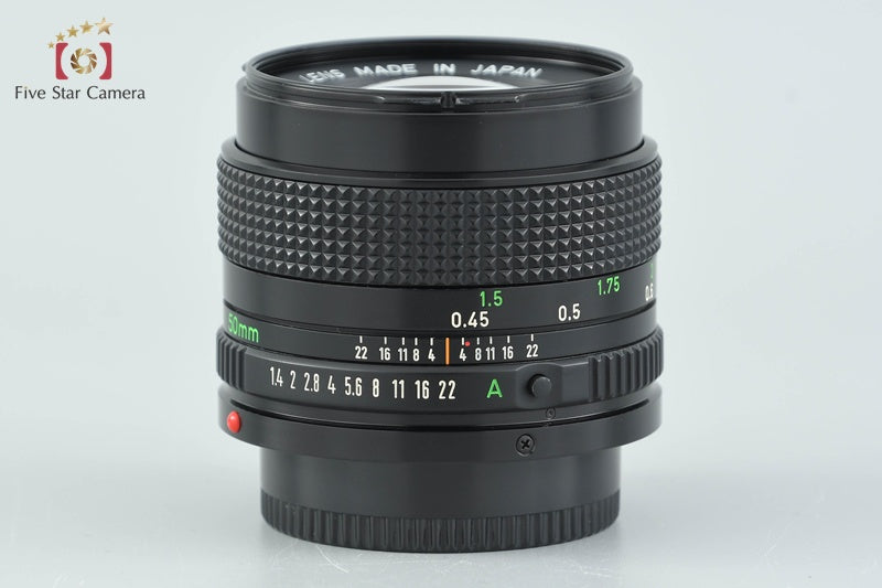 Canon New FD 50mm f/1.4