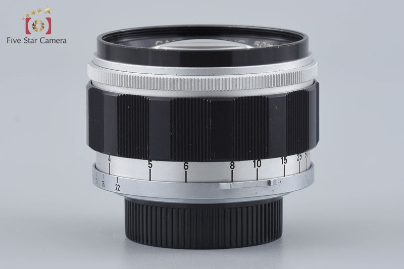 Canon 50mm f/1.2 L39 LTM Leica Thread Mount Lens